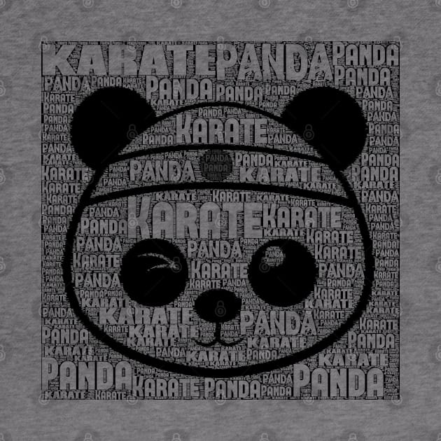 Karate Panda created out of type by Karate Panda